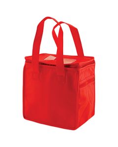 Lunch Tote Bag, 8" x 6" x 8.5" x 6", Red