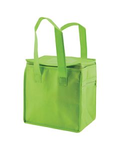 Lunch Tote Bag, 8" x 6" x 8.5" x 6", Lime Green