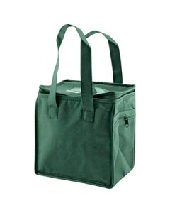Lunch Tote Bag, 8" x 6" x 8.5" x 6", Dark Green