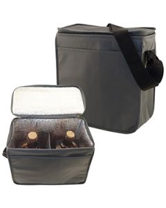 Insulated Reusable Barrel Bag, Charcoal