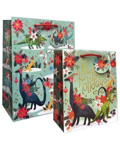 Festive Dinosaurs, Gift Totes