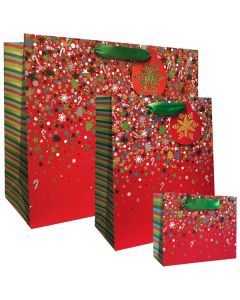 Christmas Party Red, Gift Totes