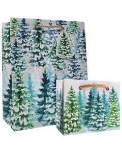 Snowy Trees, Gift Totes