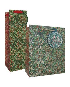 Holly Tapestry, Gift Totes