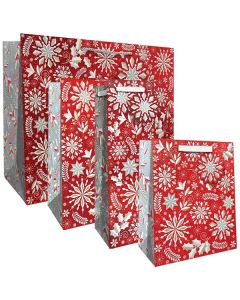 Merriment Red, Gift Totes