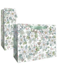 Snowdrift Floral, Gift Totes
