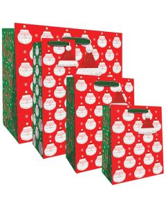 Chic Santa, Gift Totes