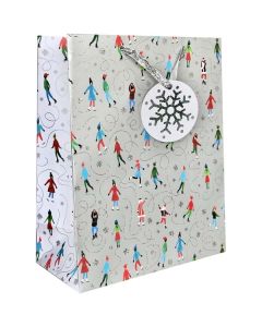 Icescapades, Gift Totes, 10" x 12-1/2" x 5"
