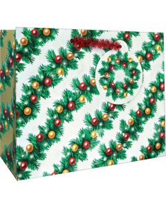 Garlands, Gift Totes, 12-1/2" x 10" x 5"