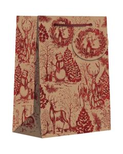 Winter Woods, Gift Totes, 8" x 10" x 4"