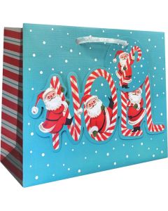 Playful Noel, Gift Totes, 10" x 8" x 4"
