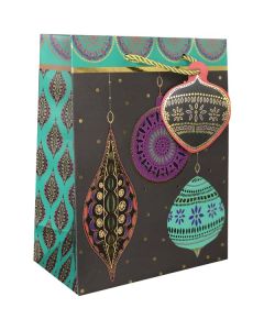 Opulent Ornament, Gift Totes, 8" x 10" x 4"