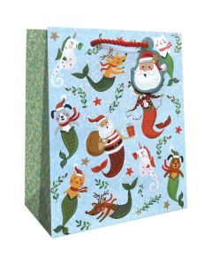 Undersea Holiday, Gift Totes, 8" x 10" x 4"