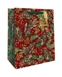 Winter Foliage, Gift Totes, 8" x 10" x 4"