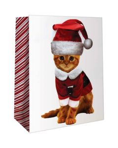 Kitty christmas, Gift Totes, 4" x 5" x 2"
