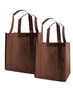 Reusable Grocery Bags, Chocolate
