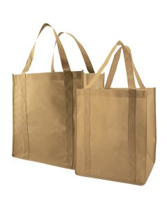 Reusable Grocery Bags, Khaki
