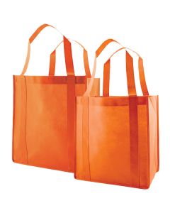 Reusable Grocery Bags, Orange