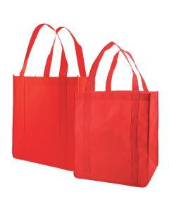 Reusable Grocery Bags, Red