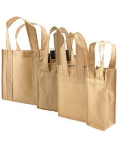 Wine Bottle Bags, Natural
