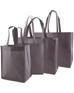Reusable Shopping Bags, Charcoal