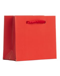 Small Tote Bag, Red, 5" x 4" x 2"
