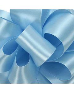 Light blue, Double Faced Satin Ribbon