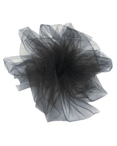 Black, Tulle Rolls