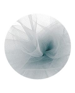 6" Silver, Tulle Rolls