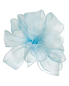 1-1/2" Light Blue, Wired Encore Ribbon