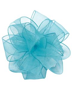 Turquoise, Wired Encore Ribbon