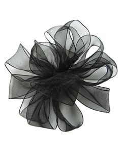Black, Wired Encore Ribbon