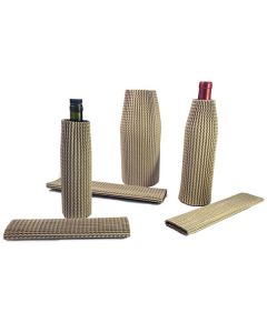 Natural Kraft Paper Bottle Transport Sleeves