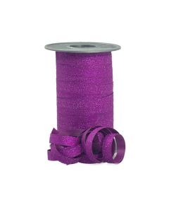 Stardust Glitter Curling Ribbon, 3/8" x 109 Yds, Purple