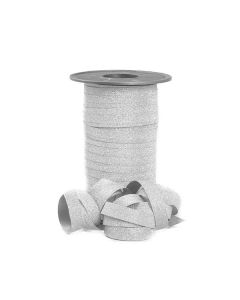 Stardust Glitter Curling Ribbon, 3/8" x 109 Yds, Silver