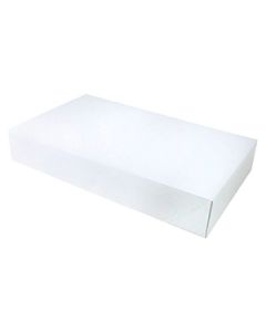 White Apparel Boxes, 15" x 9.5" x 2"