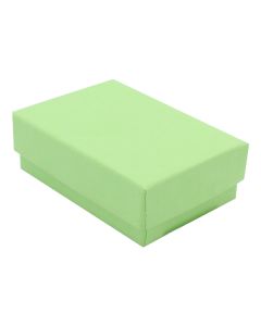 Light Green Kraft Jewelry Boxes, 2-7/16" x 1-5/8" x 13/16"