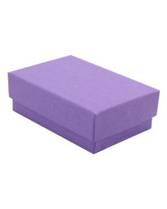 Purple Kraft Jewelry Boxes, 2-7/16" x 1-5/8" x 13/16"