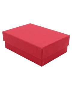 Red Kraft Jewelry Boxes, 3" x 2-1/8" x 1"