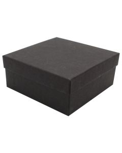 Black Kraft Jewelry Boxes, 3-1/2" x 3-1/2" x 1-1/2"