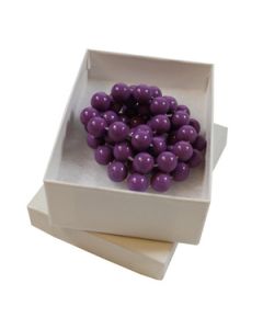 White Swirl Jewelry Boxes, 3-5/8" x 2-5/8" x 1-1/4"