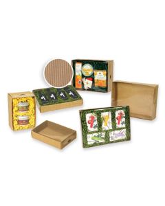Clear View 2-Piece Boxes, Avana