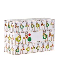 Mailing Boxes, Small Cute Reindeer, 9.5" x 6.5" x 4"