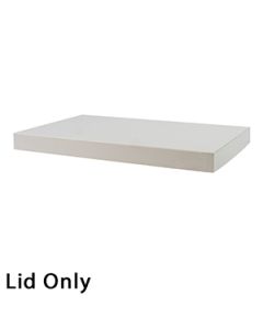 13" x 8", White Lid, Hi Wall 2 Piece Gift Box