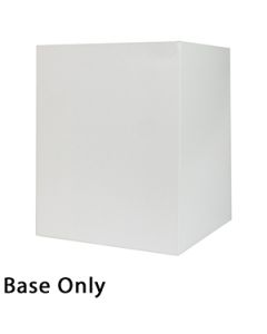 10" x 10" x 12", White Base, Hi Wall 2 Piece Gift Box