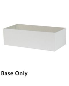 10" x 5" x 3", White Base, Hi Wall 2 Piece Gift Box