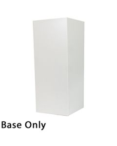 6" x 6" x 15", White Base, Hi Wall 2 Piece Gift Box