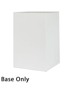 6" x 6" x 9", White Base, Hi Wall 2 Piece Gift Box