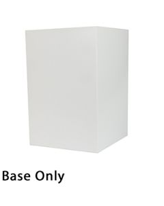 8" x 8" x 12", White Base, Hi Wall 2 Piece Gift Box