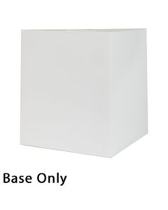 8" x 8" x 9", White Base, Hi Wall 2 Piece Gift Box